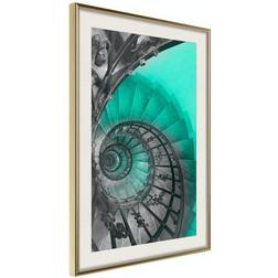 Arkiio Affisch Twisted Stairs [Poster] 30x45 Poster